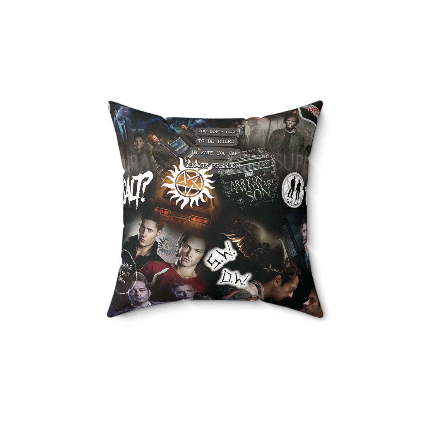 Brother impala love Square Pillow