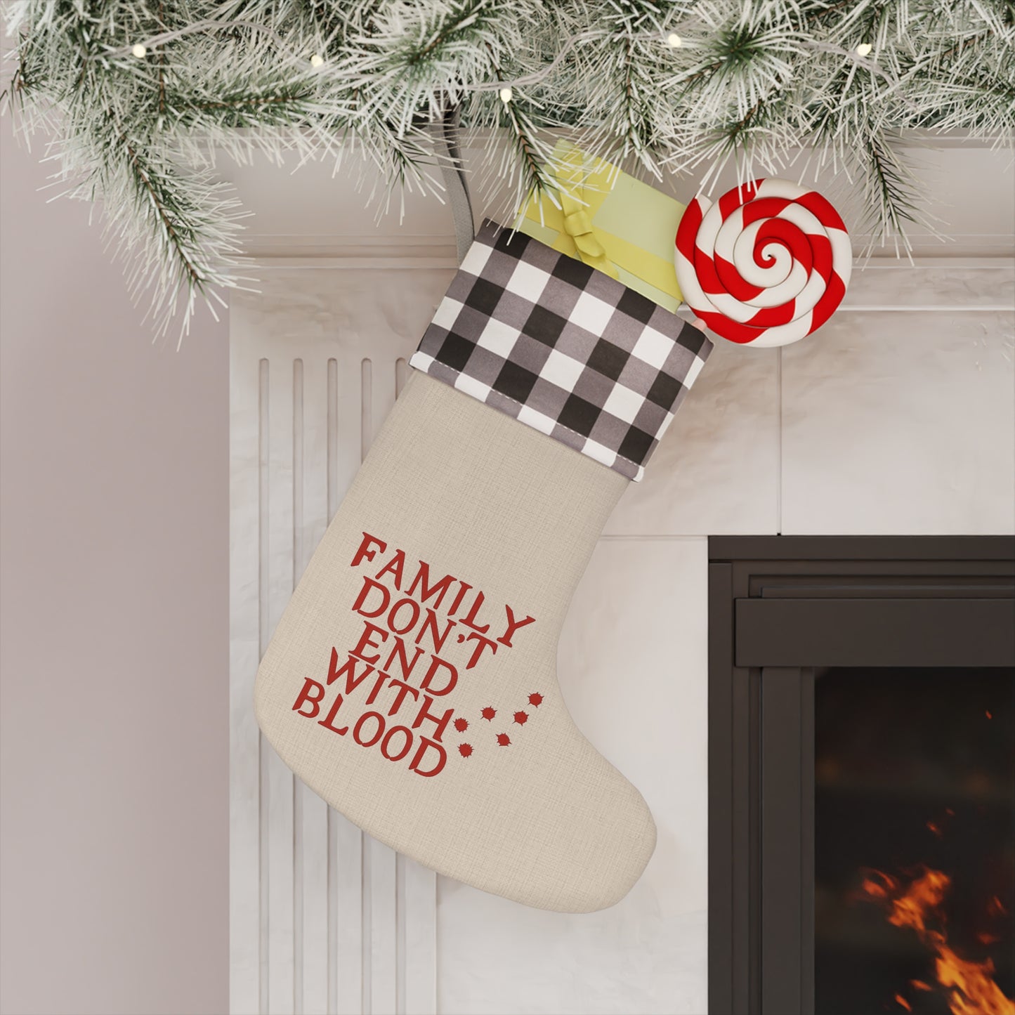 Family don't end Christmas Stocking