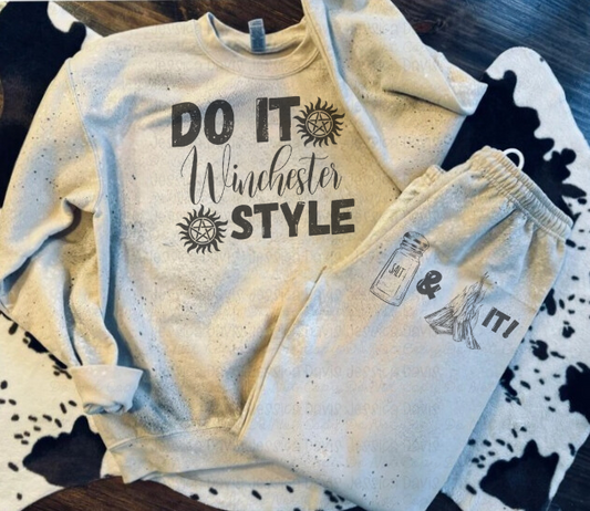 Do it Winchester Style Sweat Outfit