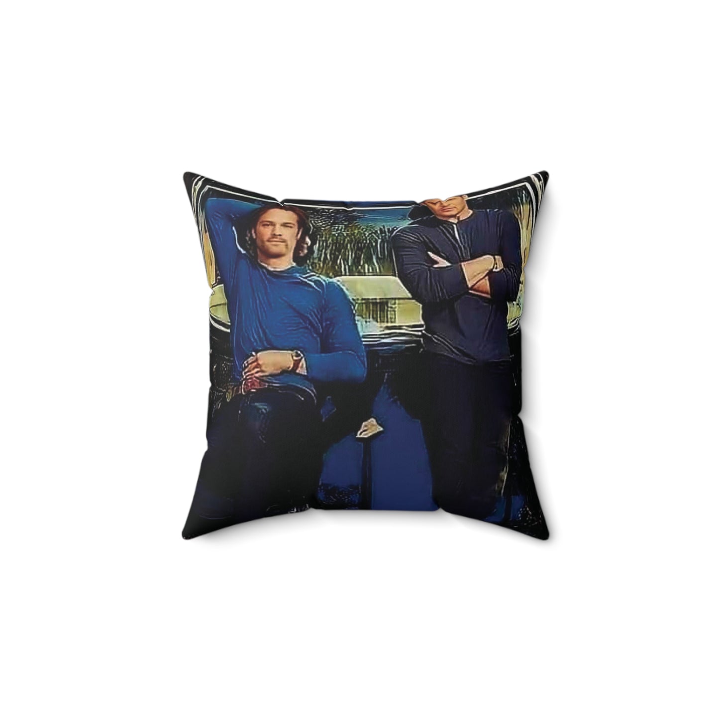 Brother impala love Square Pillow