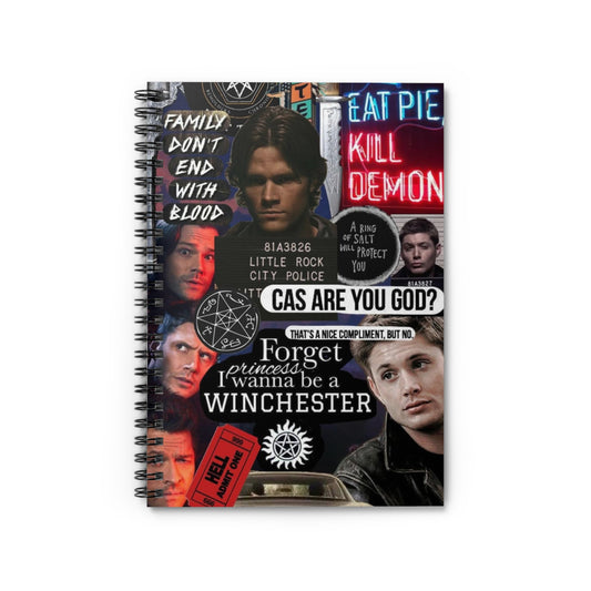 Cas are you god Spiral Notebook - Ruled Line