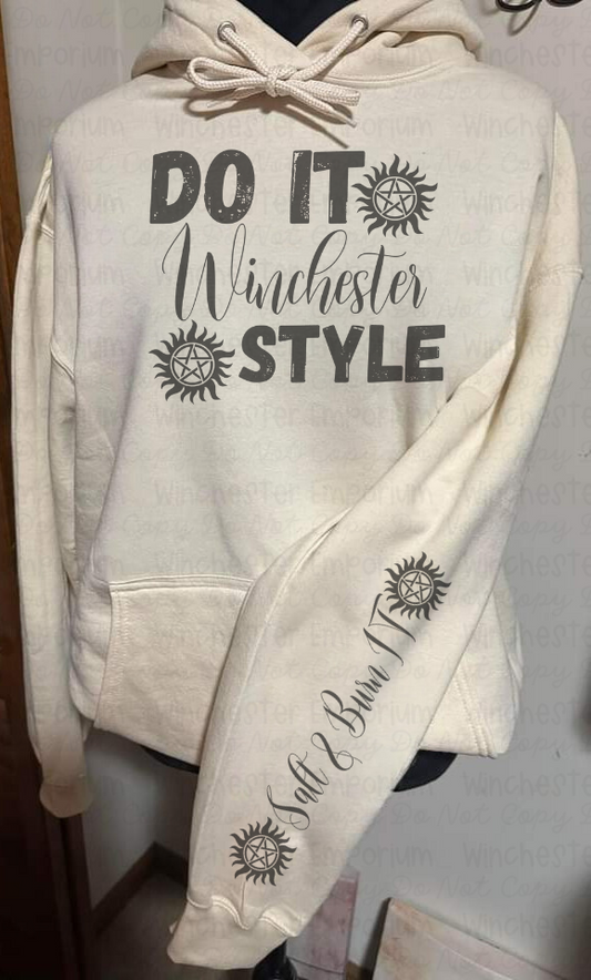 Do it Winchester Style Hoodie