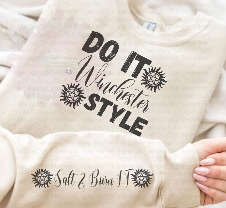 Do it Winchester Style Sweater Inner Sleeve