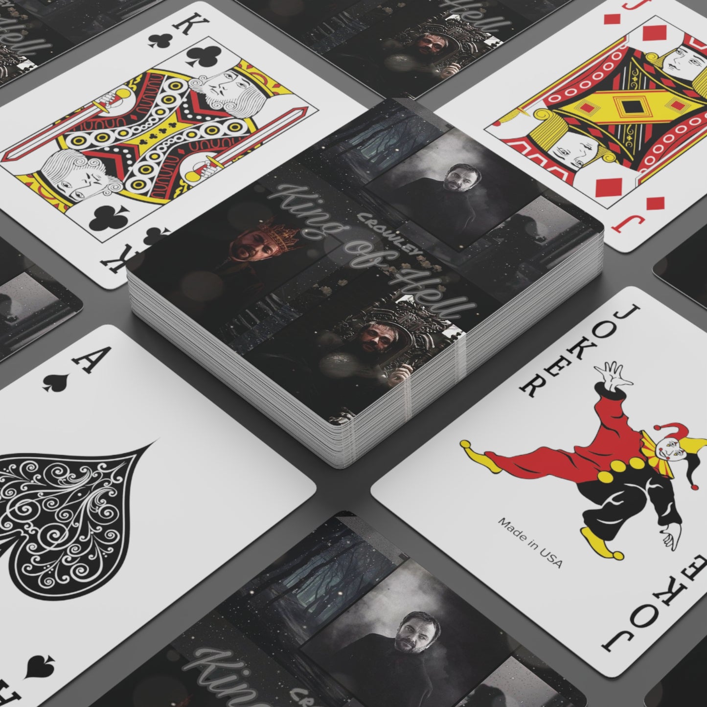 King of Hell Poker Cards