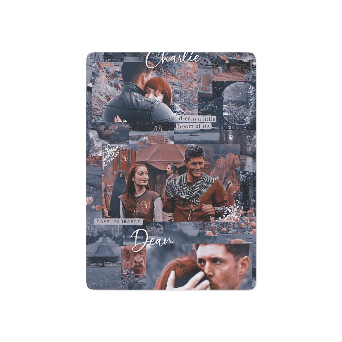 Charlie and Dean Poker Cards