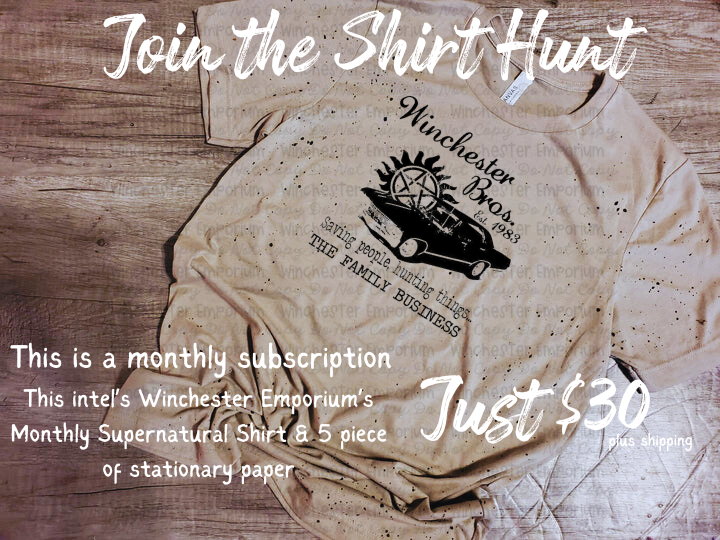 Join Winchester Emporium SPN Family Monthly Subscription